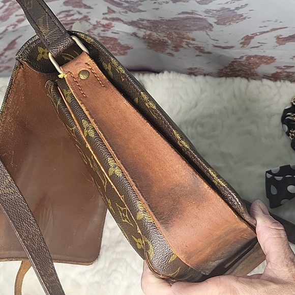 Louis Vuitton Cartouchiere GM Monogram Crossbody Bag Vintage (Largest Version) - Picture 6 of 17